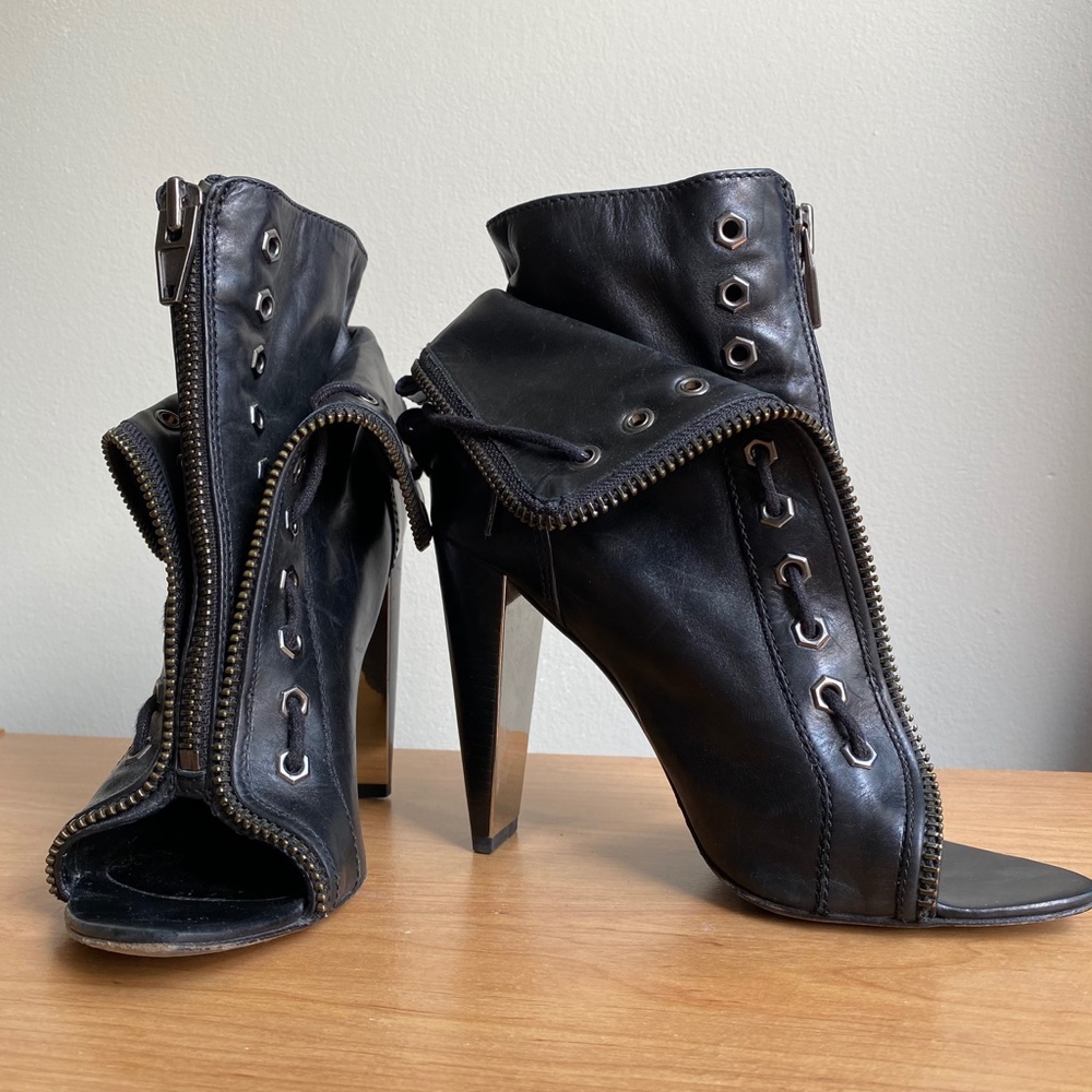 Alexander Wang Freja Boots High Heel Black Size 39 - Picture 6 of 16